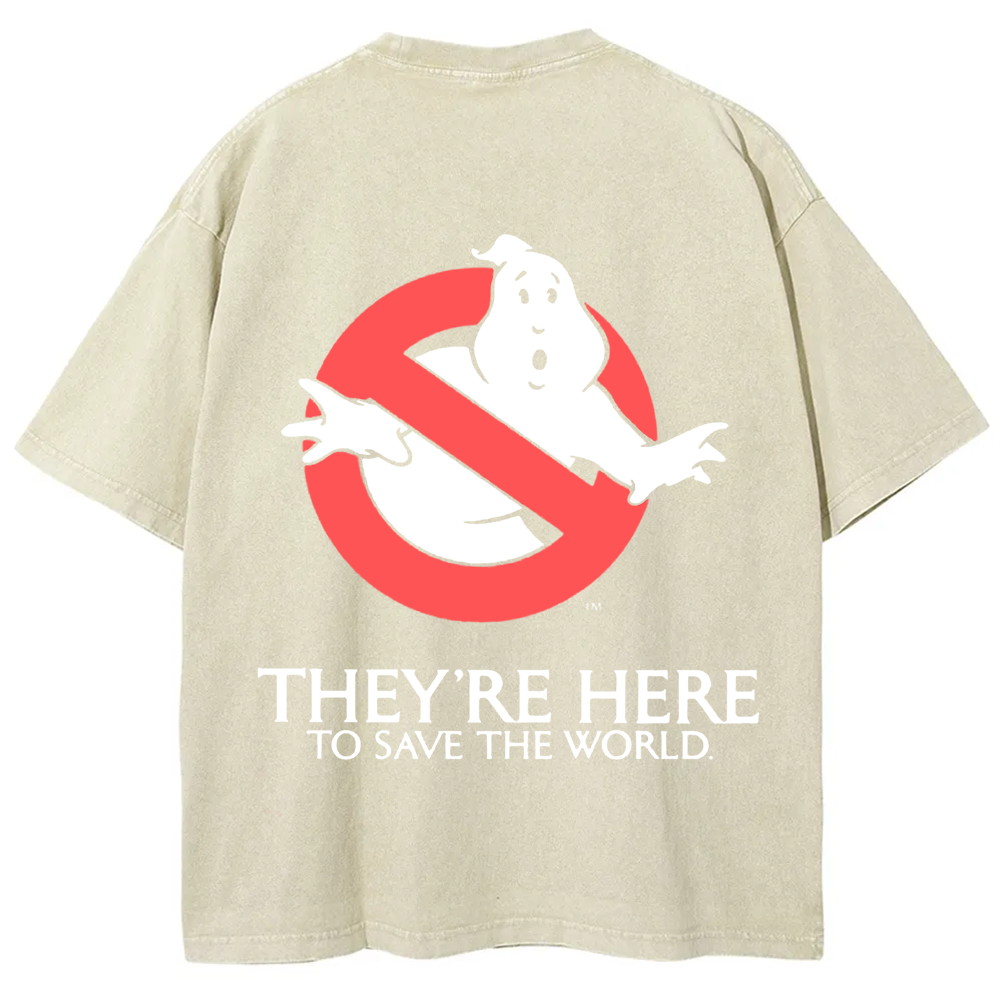 Unisex Vintage  Ghostbusters Horror Movie  t-Shirt