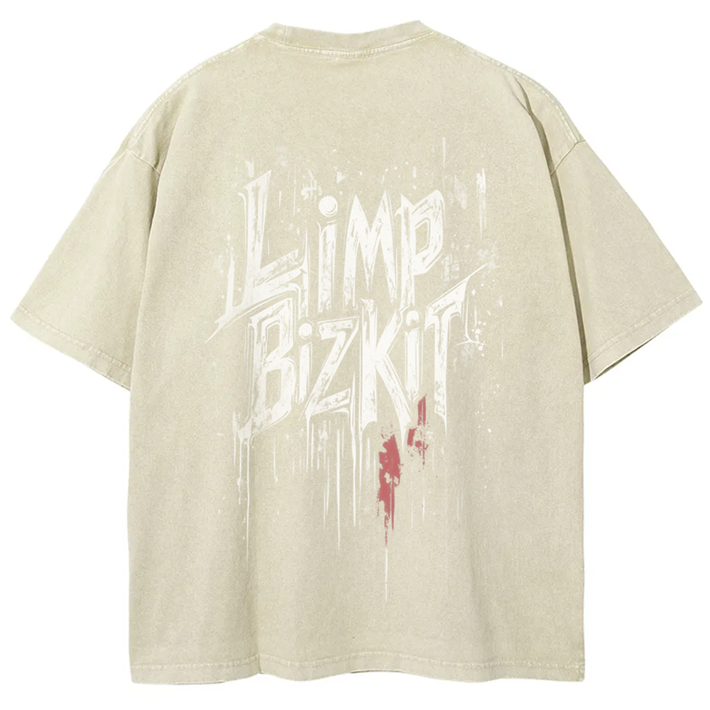 Unisex Vintage  Limp Bizkit Band  t-Shirt