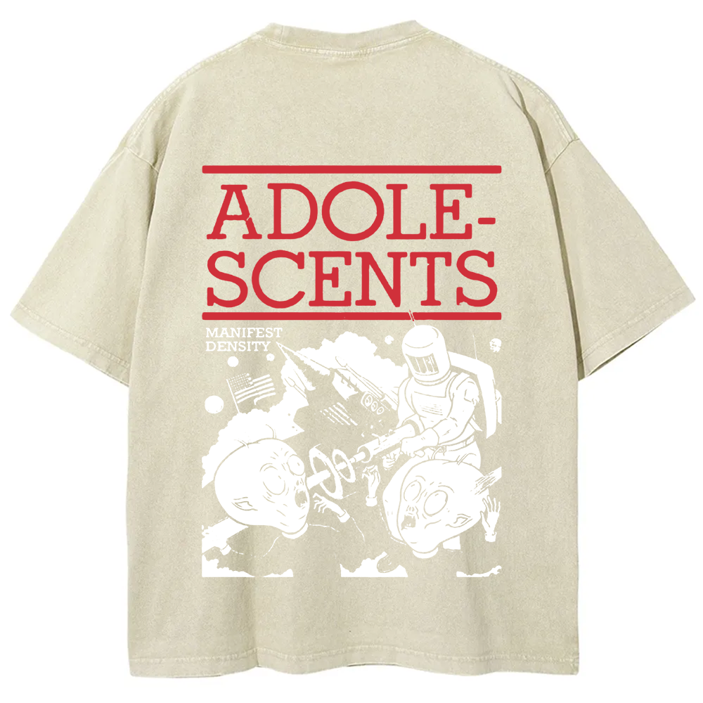 Unisex Vintage  Adolescents Band t-Shirt