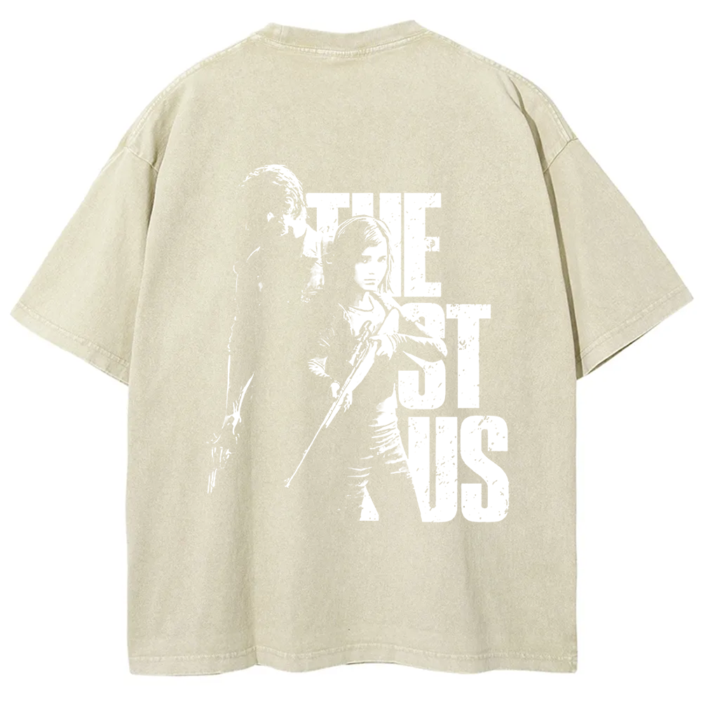 Unisex Vintage The Last of Us Horror Game Movie t-Shirt