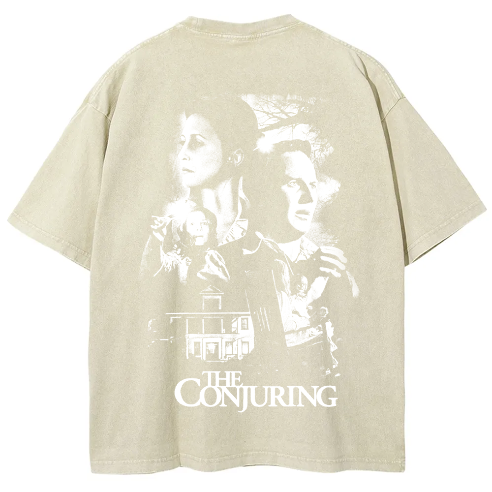 Unisex Vintage The Conjuring Horror Movie t-Shirt