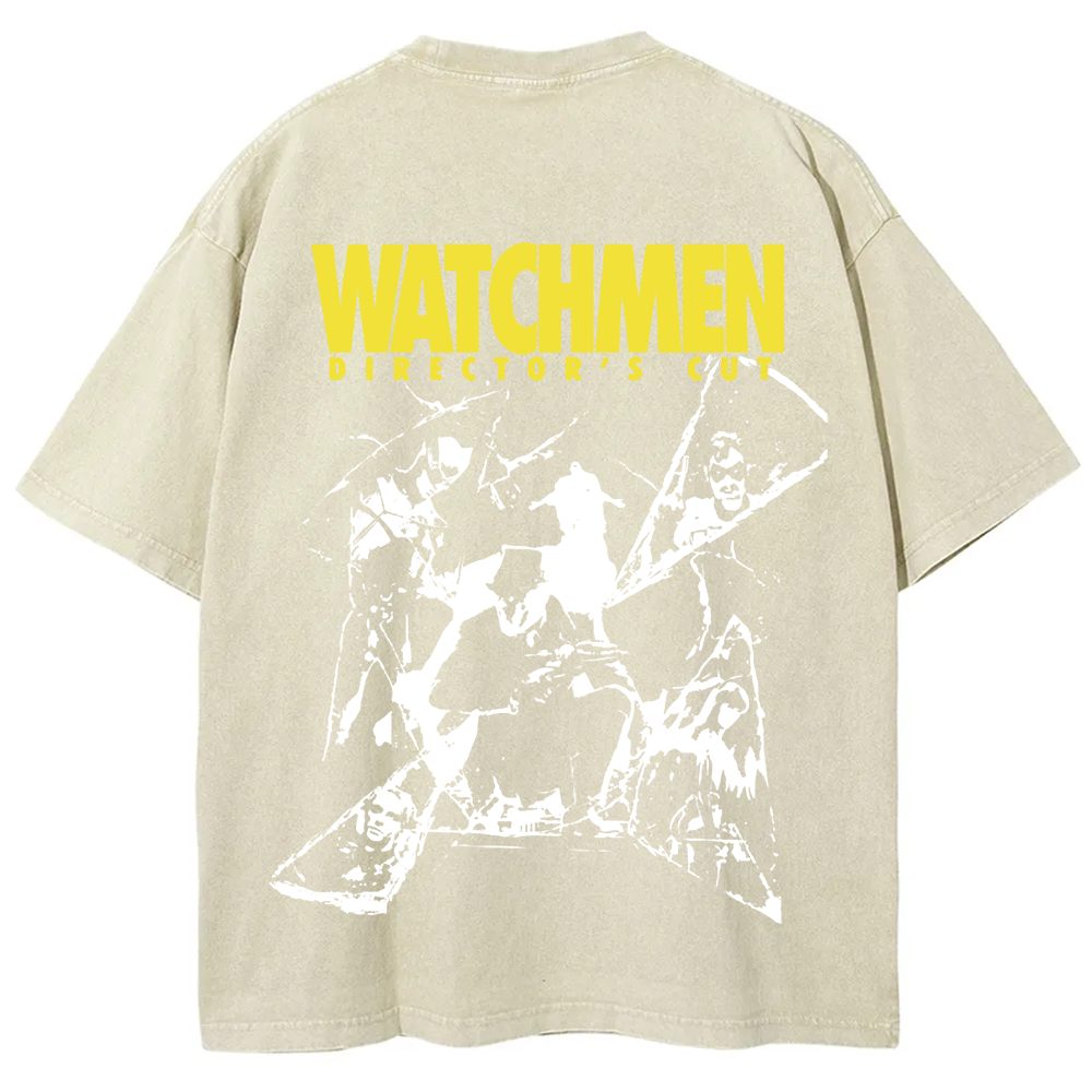 Unisex Vintage  Watchmen Crime Movie t-Shirt