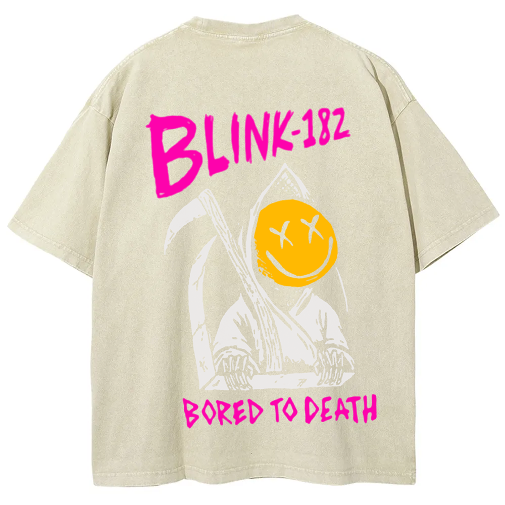 Unisex Vintage Blink 182 Band t-Shirt