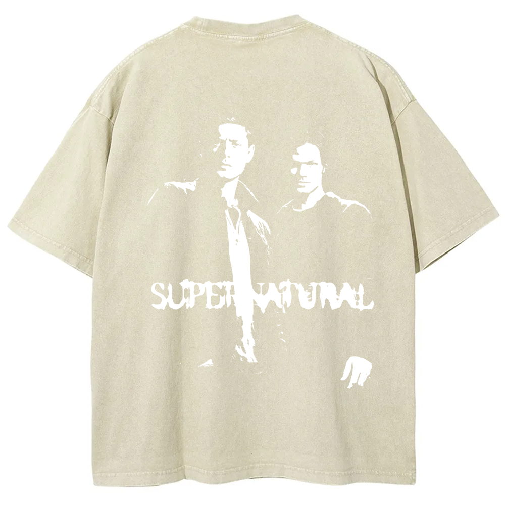 Unisex Vintage  Supernatural TV show t-Shirt