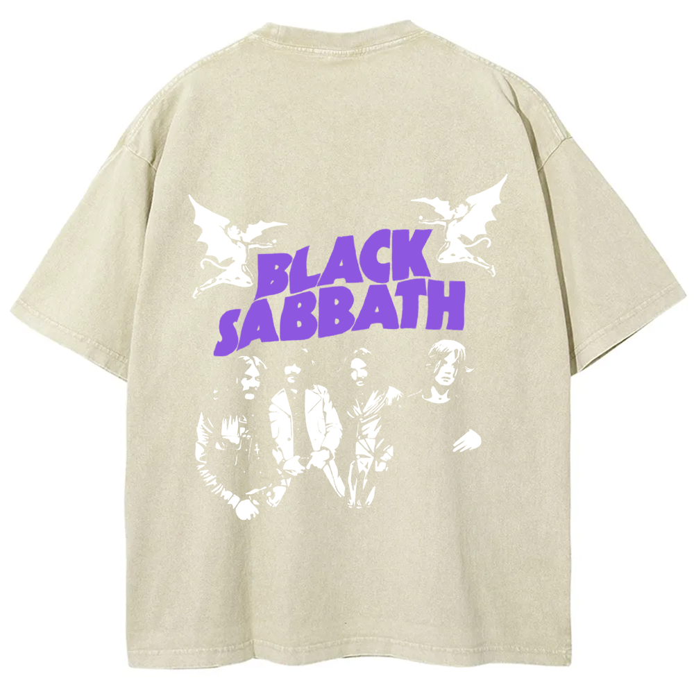 Unisex Vintage Black Sabbath Band t-Shirt