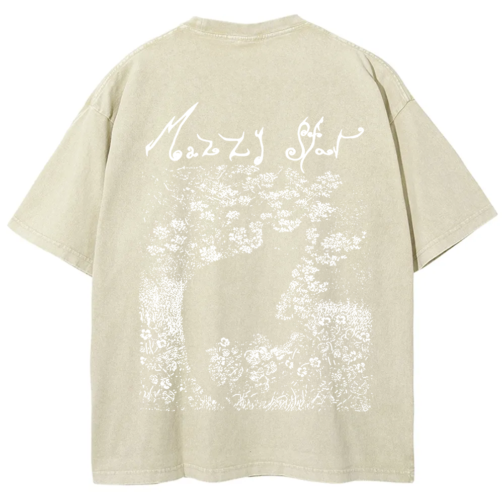 Unisex Vintage  Mazzy Star Band t-Shirt