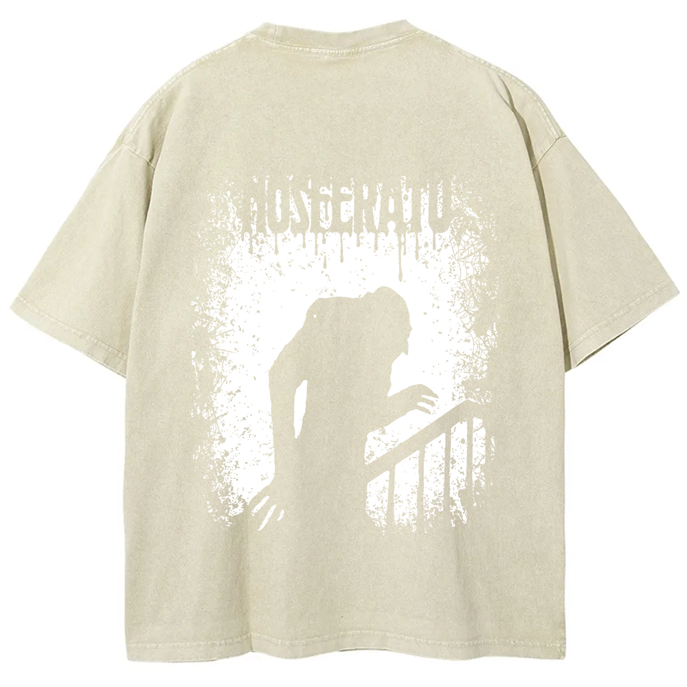 Unisex Vintage   Nosferatu 1922 Horror Movie  t-Shirt