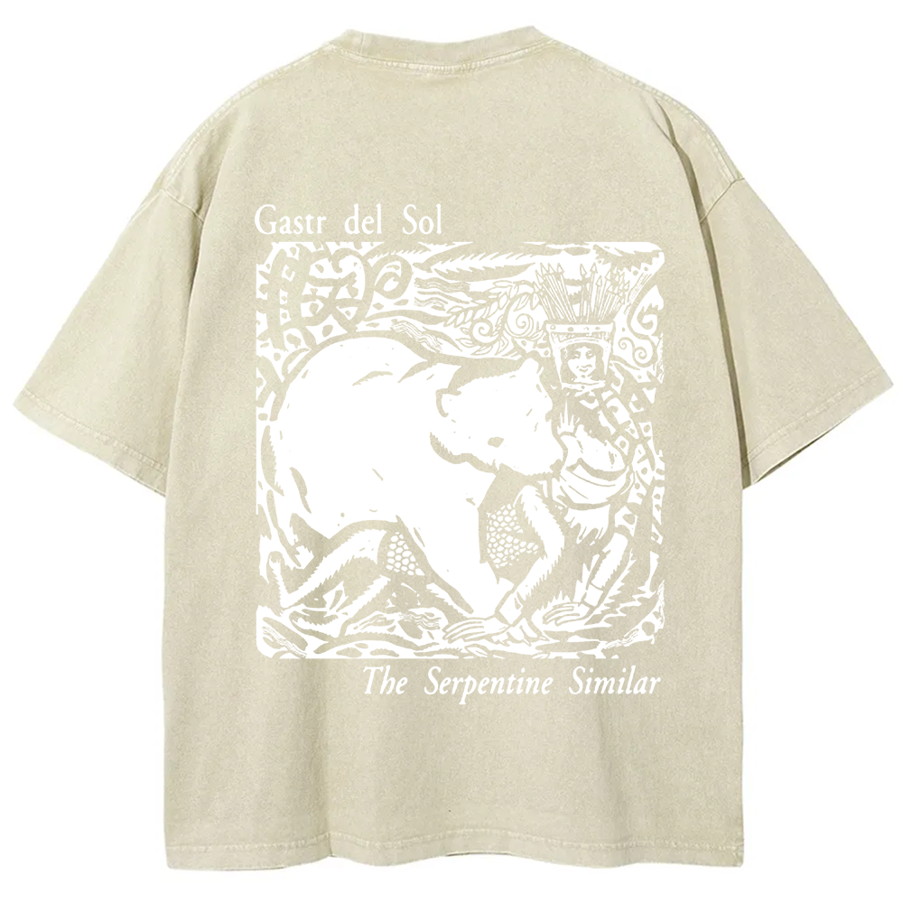 Unisex Vintage  Gastr del Sol Band  t-Shirt