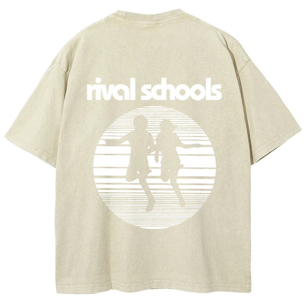 Unisex Vintage  Rival Schools Band t-Shirt