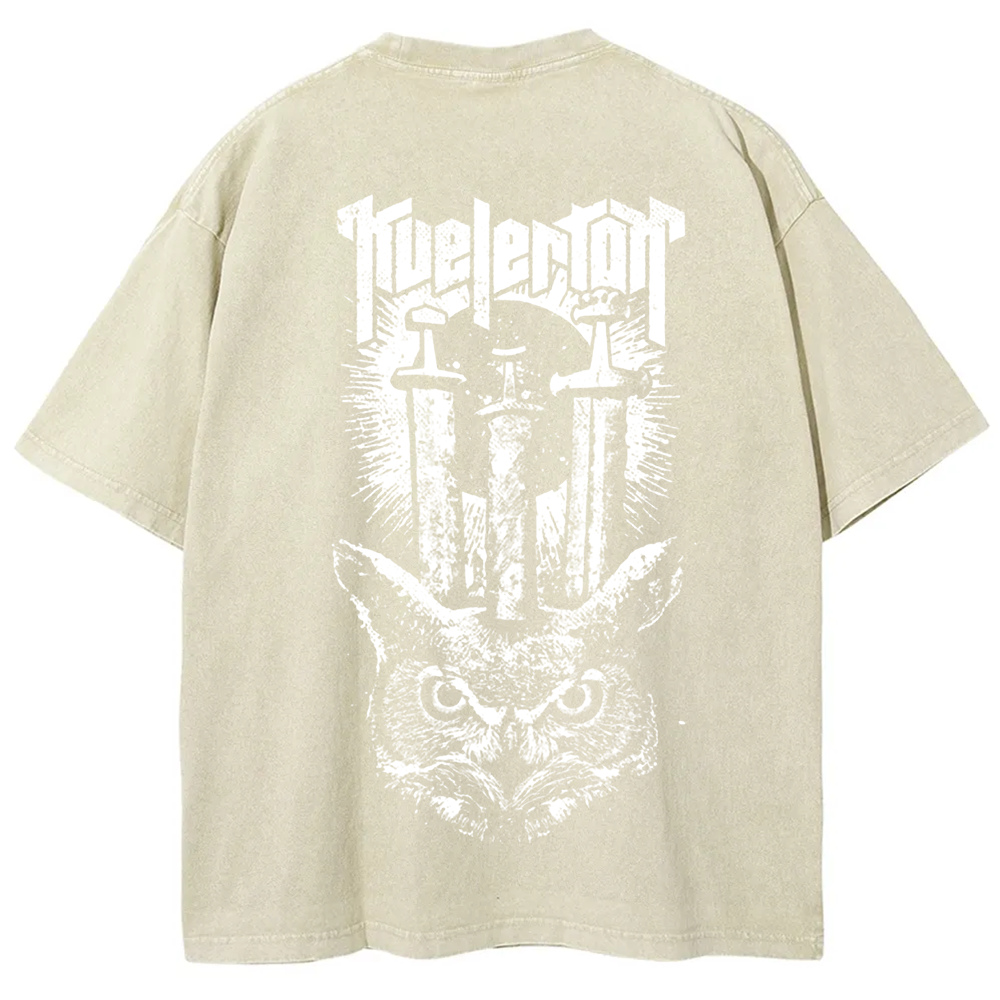 Unisex Vintage Kvelertak Band  t-Shirt
