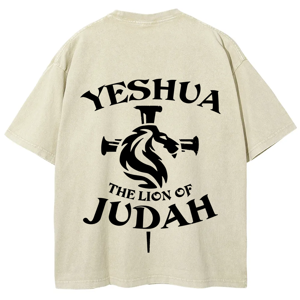 Yeshua Unisex Fit Washed T-Shirt