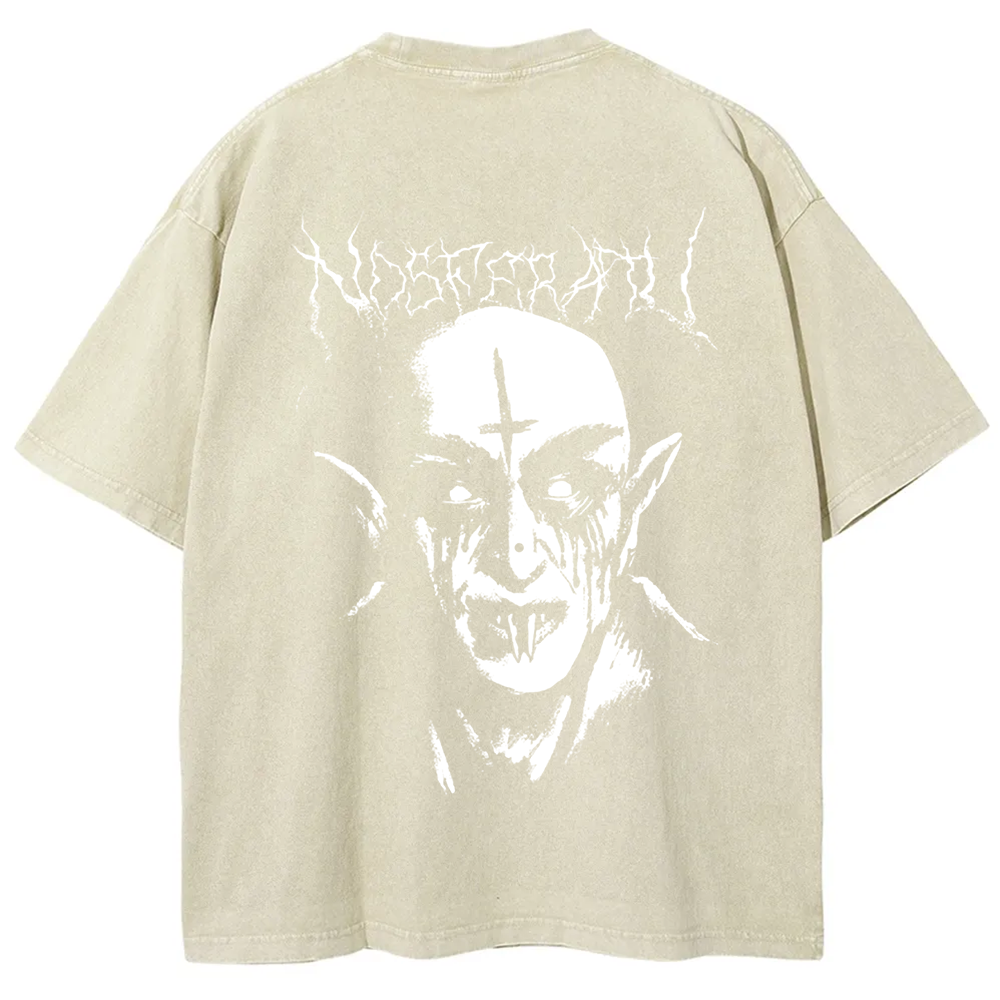 Unisex Vintage Black Metal Nosferatu Movie t-Shirt