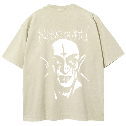 Unisex Vintage Black Metal Nosferatu Movie  t-Shirt