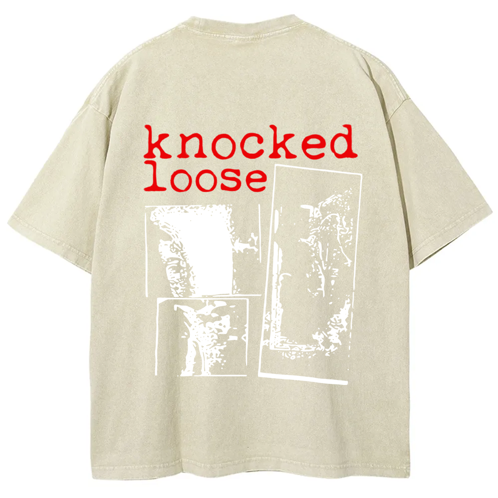 Unisex Vintage Knocked Loose Band t-Shirt