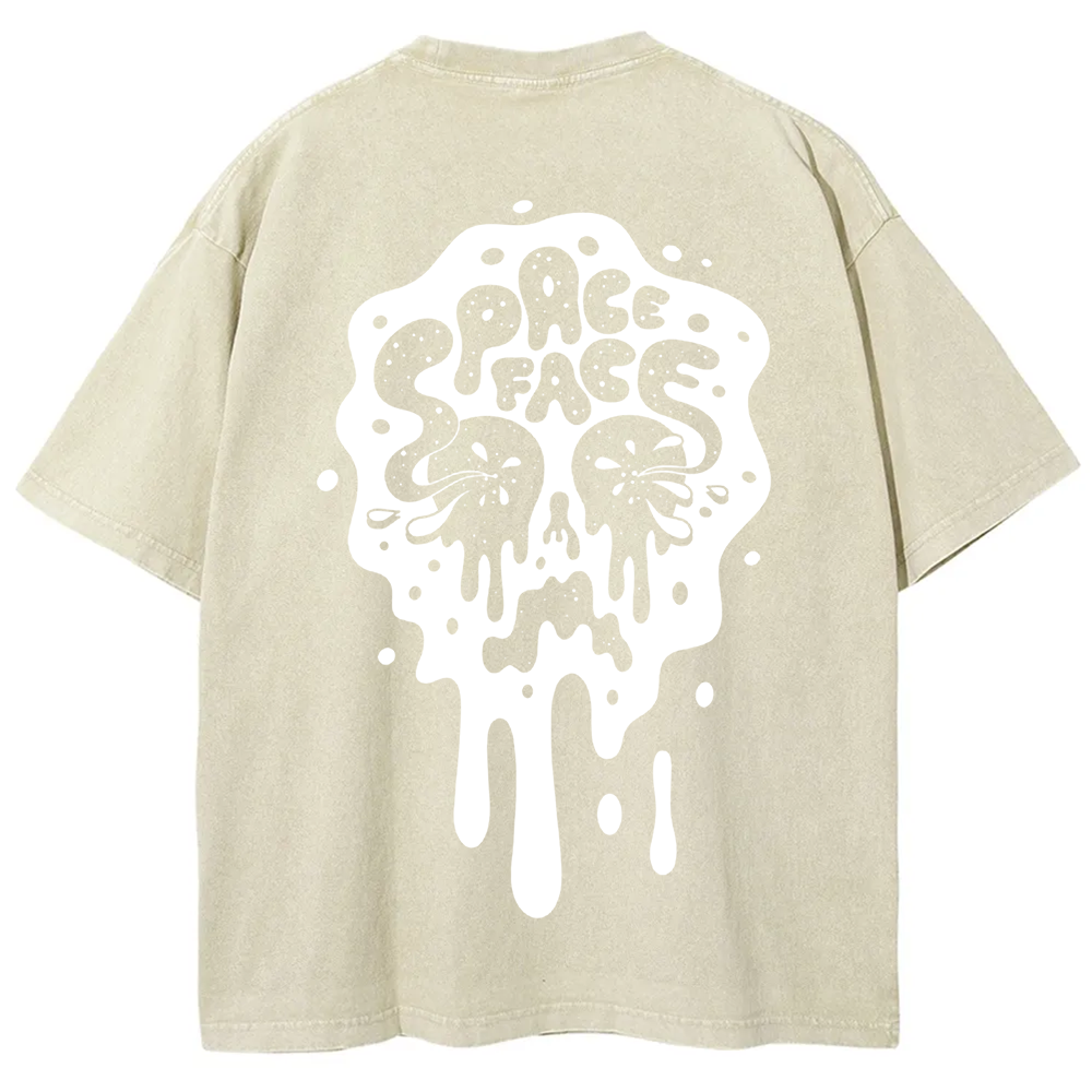 Unisex Vintage Spaceface Band  t-Shirt