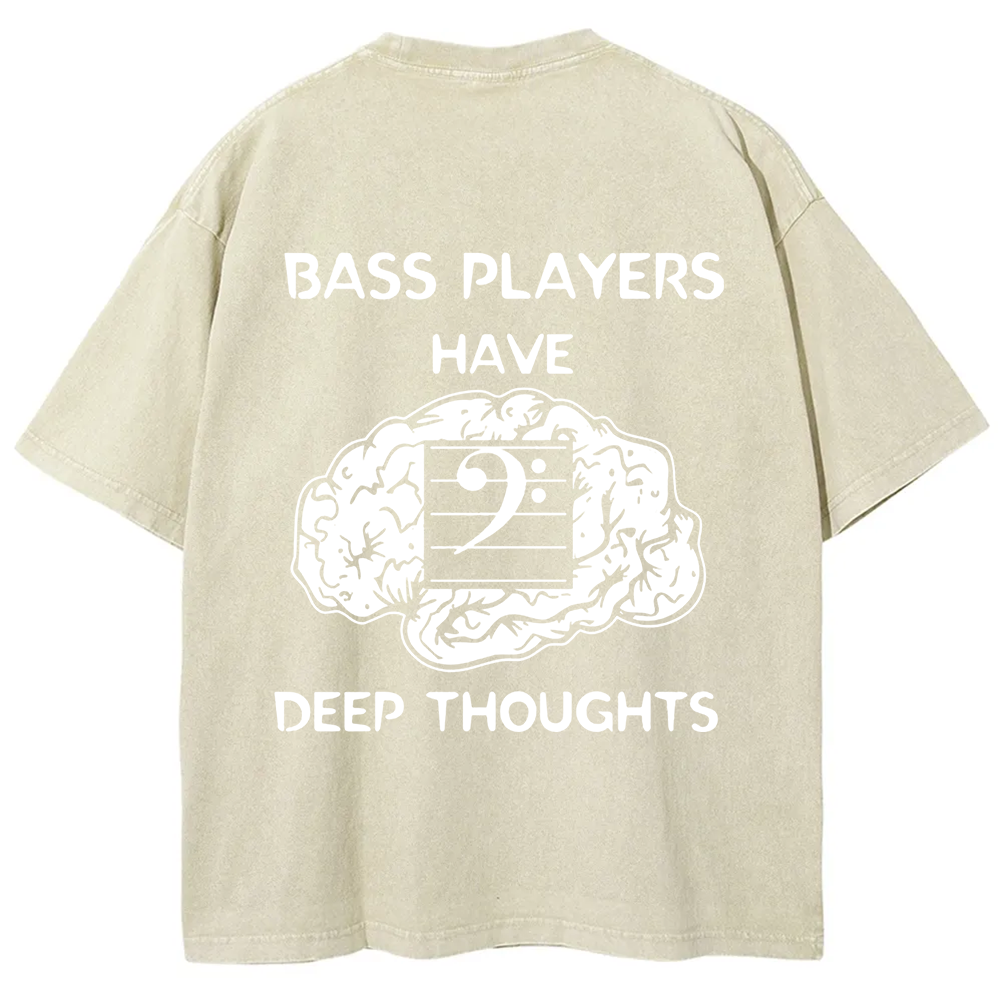 Unisex Vintage Bass Player t-Shirt