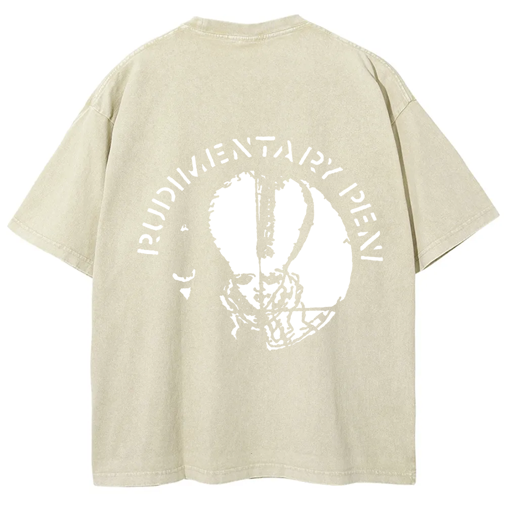 Unisex Vintage Rudimentary Peni Punk Band t-Shirt