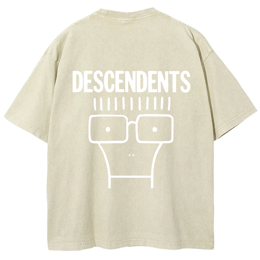 Unisex Vintage Descendents Punk Rock Band t-Shirt