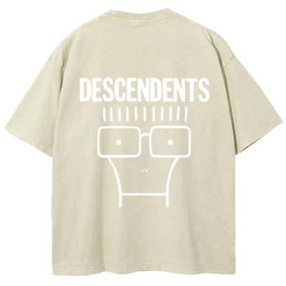 Unisex Vintage Descendents Punk Rock Band t-Shirt