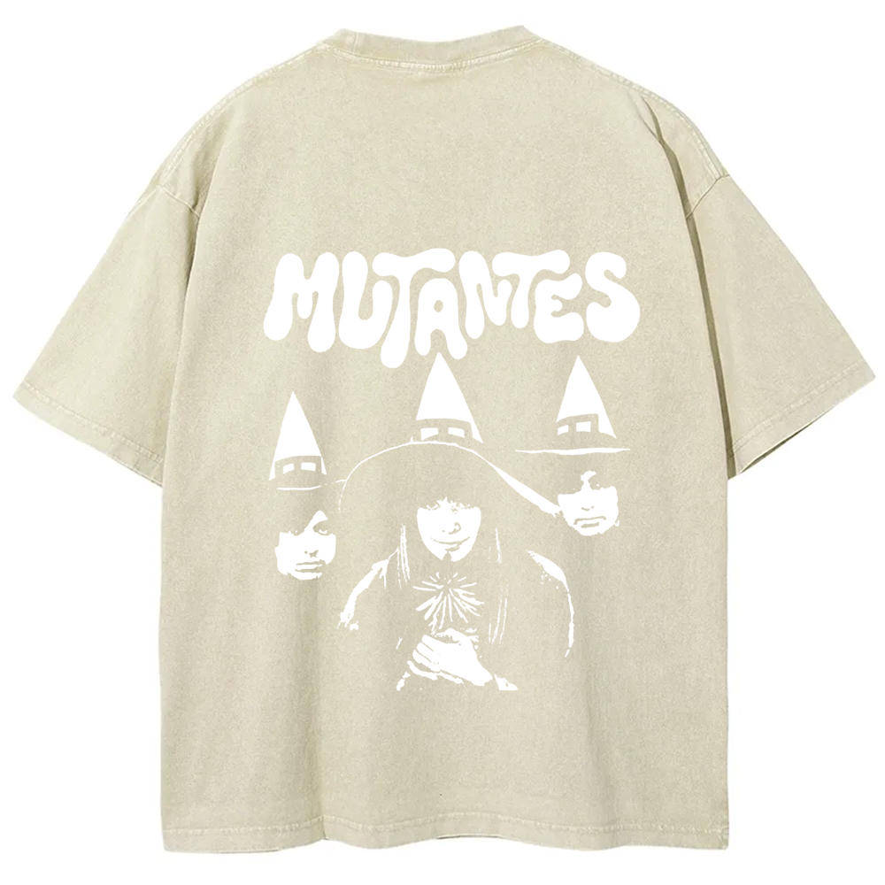 Unisex Vintage Os Mutantes Rock Band t-Shirt