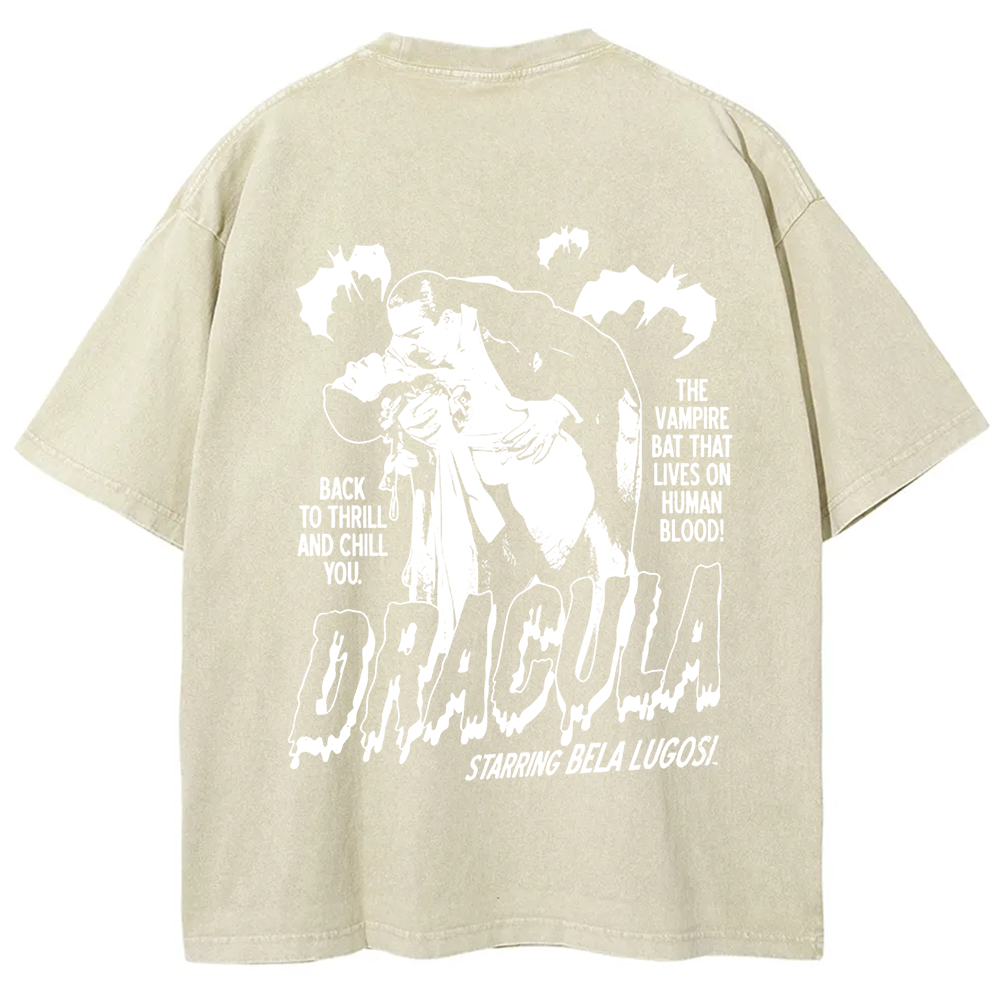 Unisex Vintage  Vampire Dracula Art t-Shirt