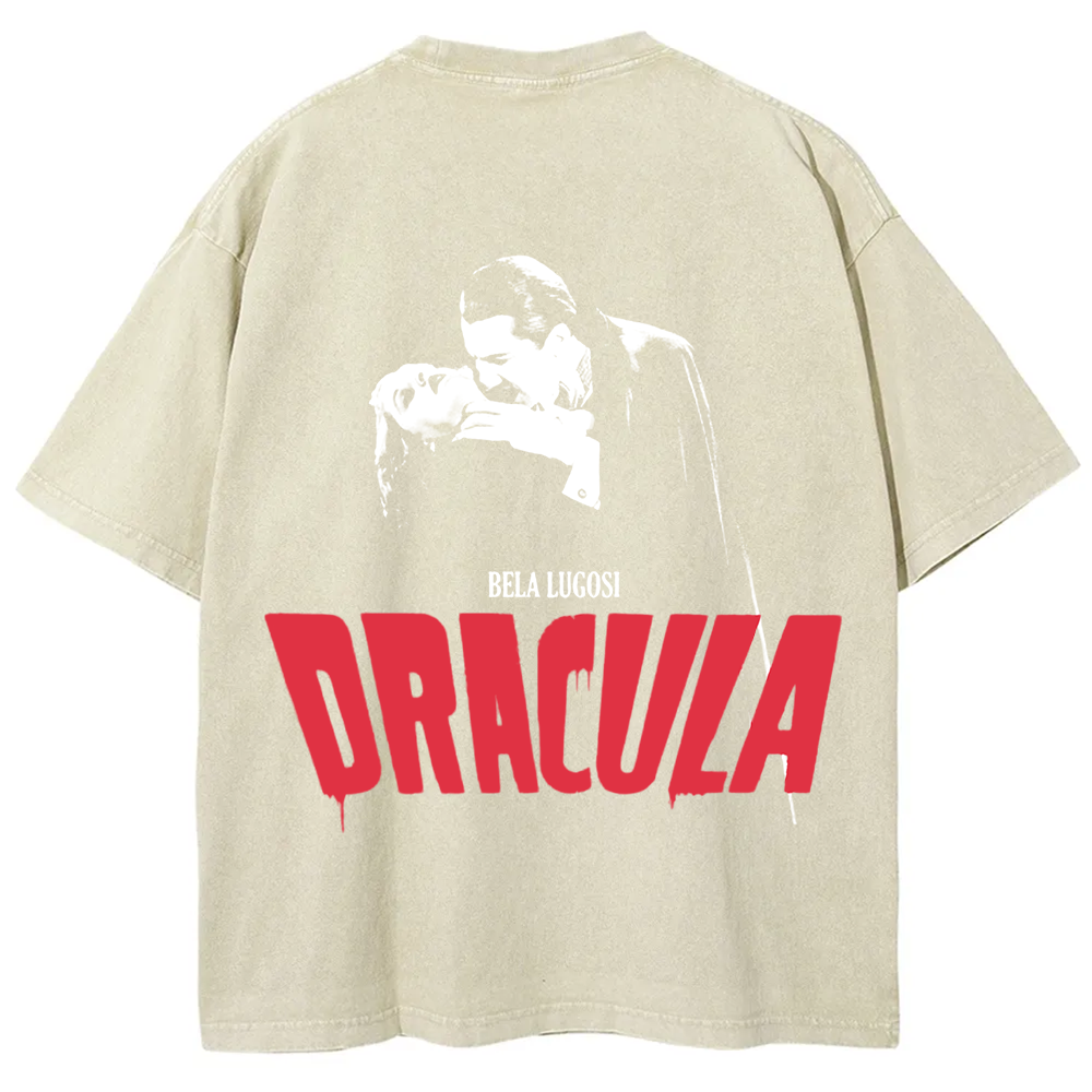 Unisex Vintage Dracula vampire horror movie t-Shirt