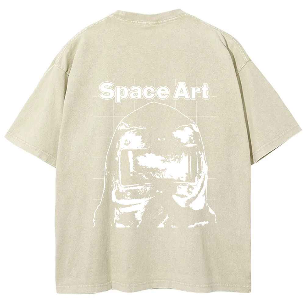 Unisex Vintage Space Art Band t-Shirt