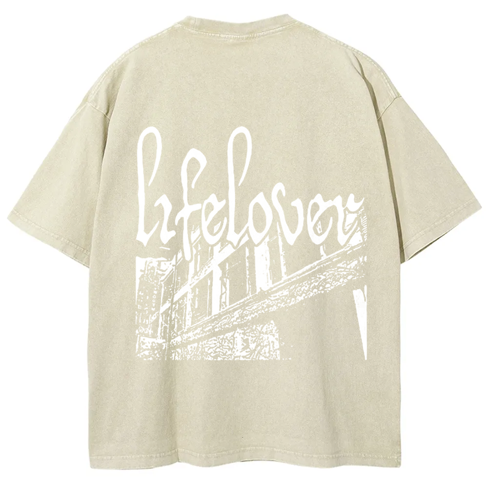 Unisex Vintage Lifelover Band t-Shirt
