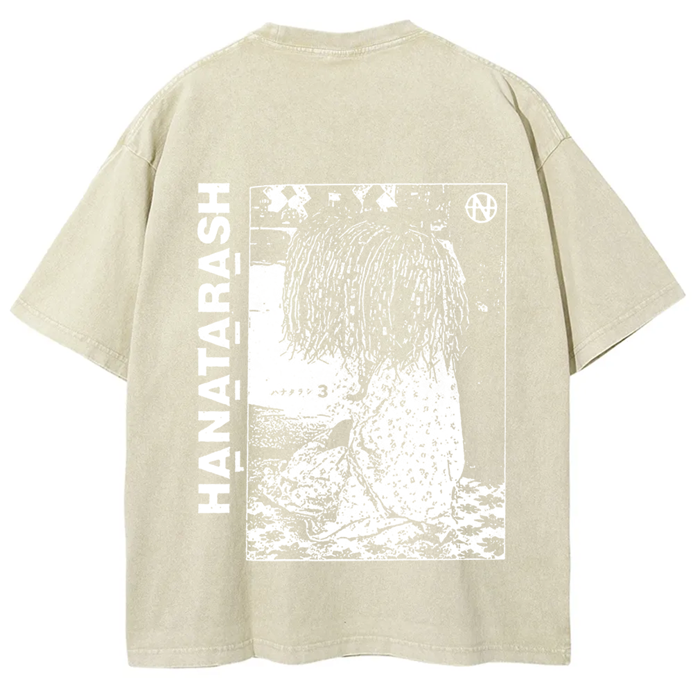 Unisex Vintage Hanatarash Band  t-Shirt