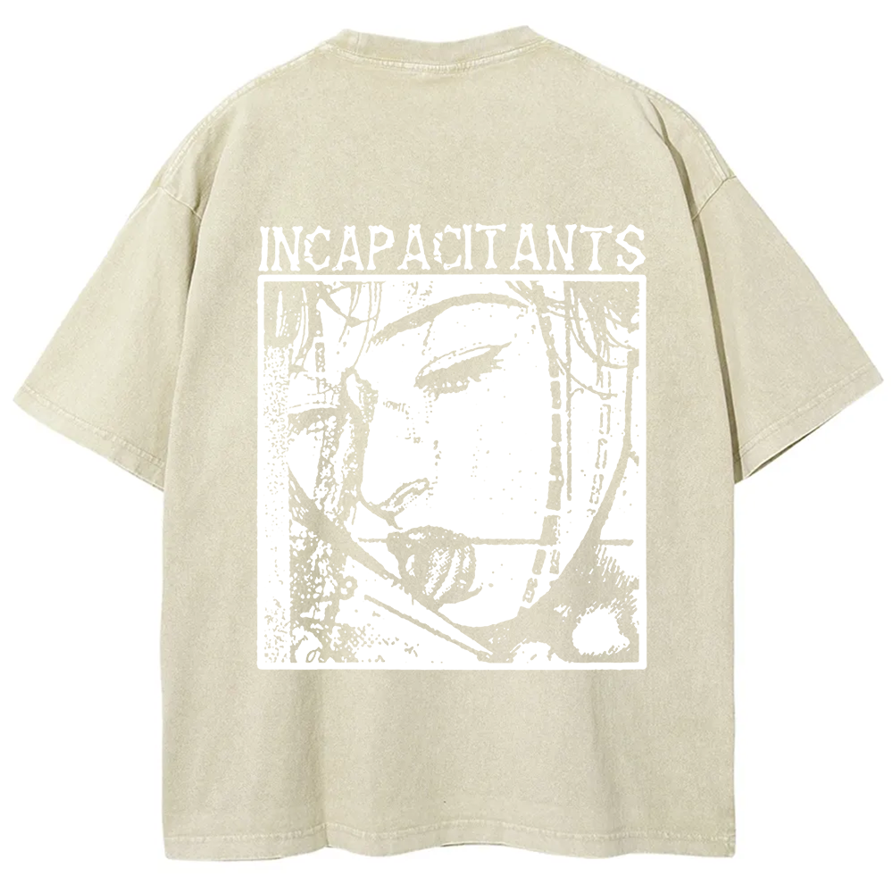 Unisex Vintage Incapacitants Band t-Shirt