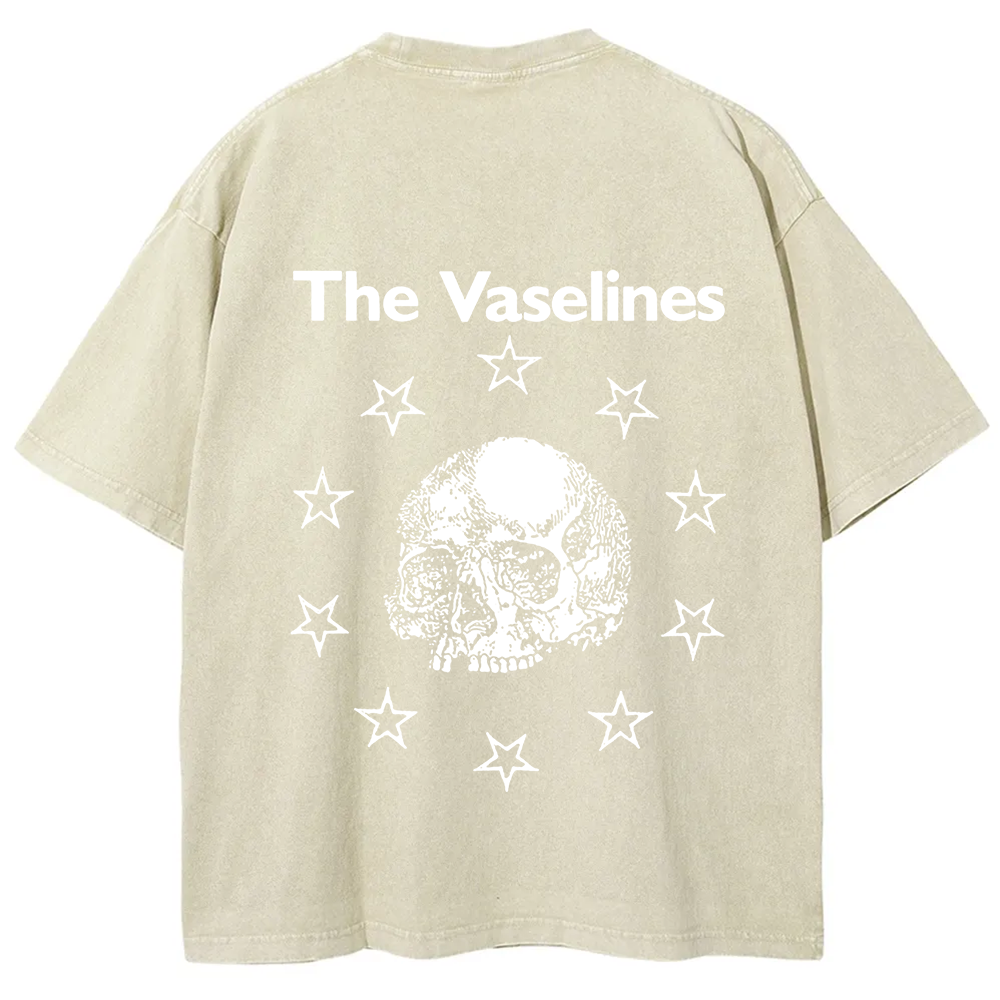 Unisex Vintage The Vaselines Rock Band  t-Shirt