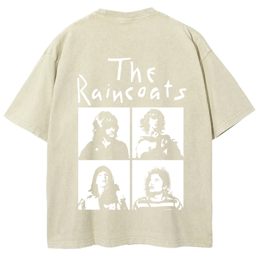 Unisex Vintage The Raincoats Punk Band t-Shirt