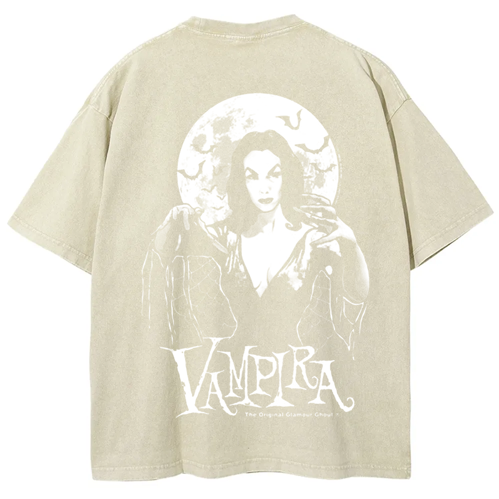 Unisex Vintage Vampira Singer  t-Shirt