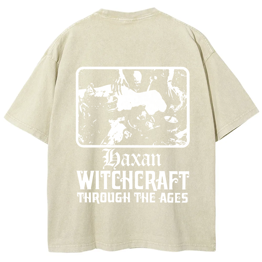 Unisex Vintage Häxan Witchcraft Through The Ages Horror Movie t-Shirt