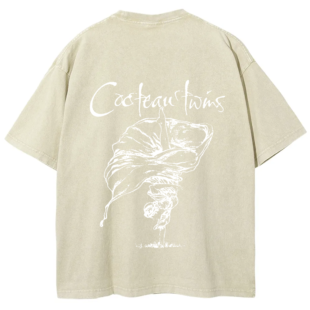Unisex Vintage Cocteau Twins Band   t-Shirt