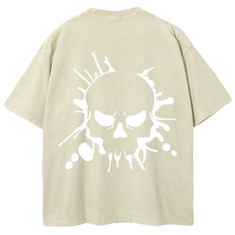 Unisex Vintage Skull Art t-Shirt
