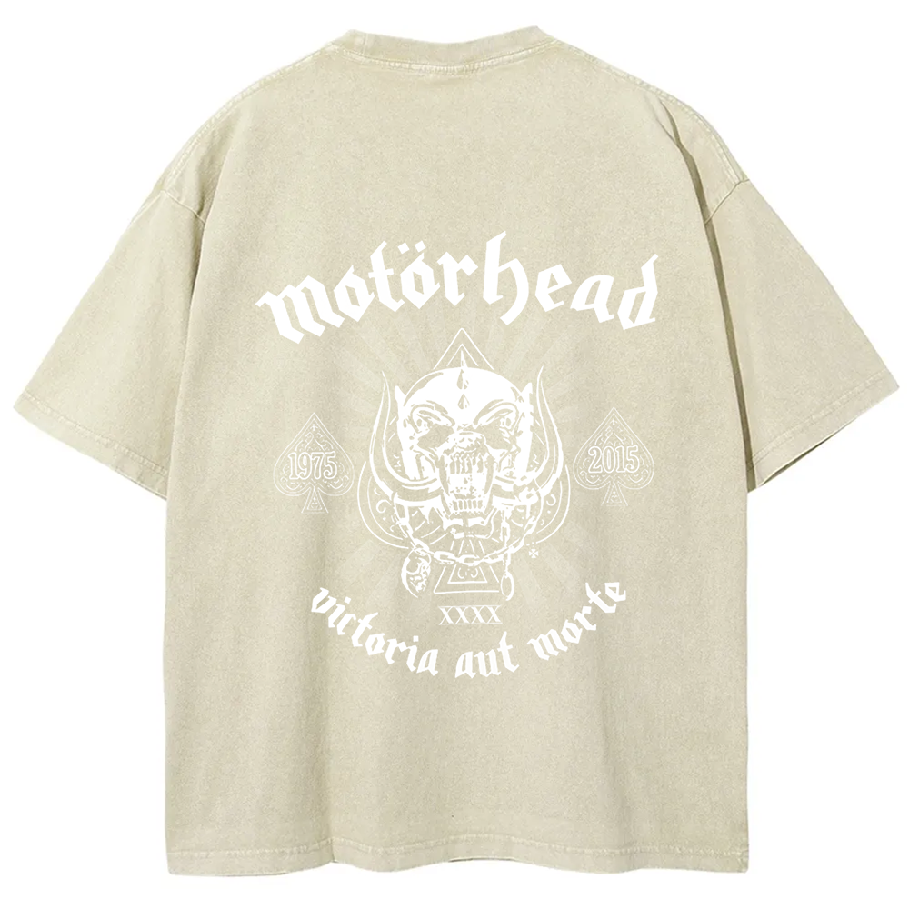 Unisex Vintage  Motörhead  Cotton Motorhead Heavy Metal Band t-Shirt
