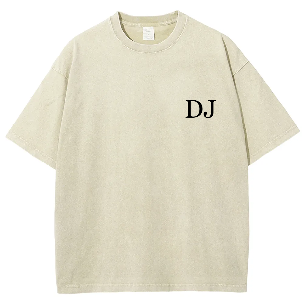 DJ Unisex Fit Washed T-Shirt