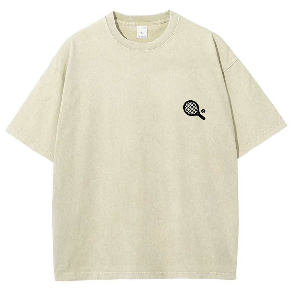 Padel Player Unisex Fit Washed T-Shirt