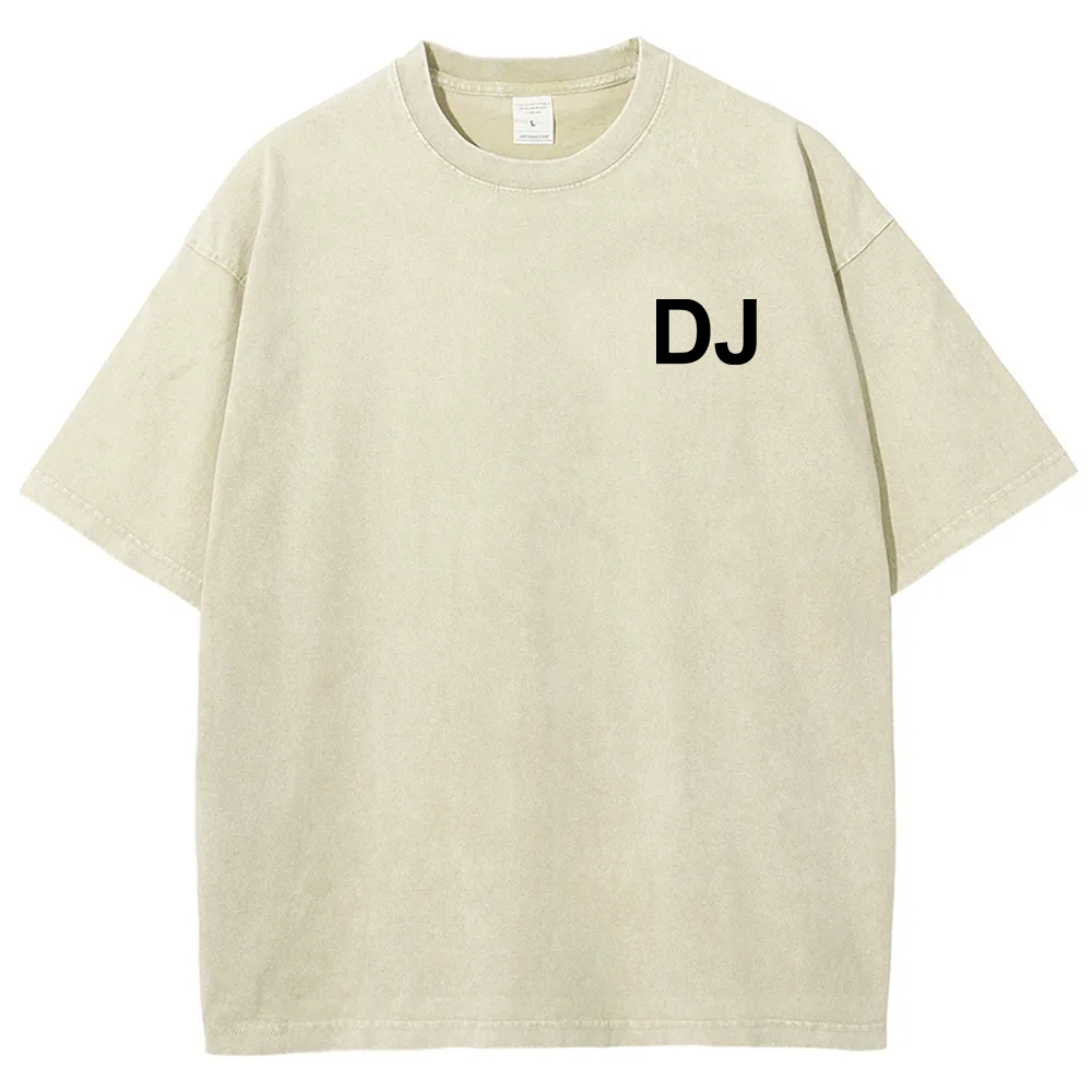 DJ Unisex Fit Washed T-Shirt