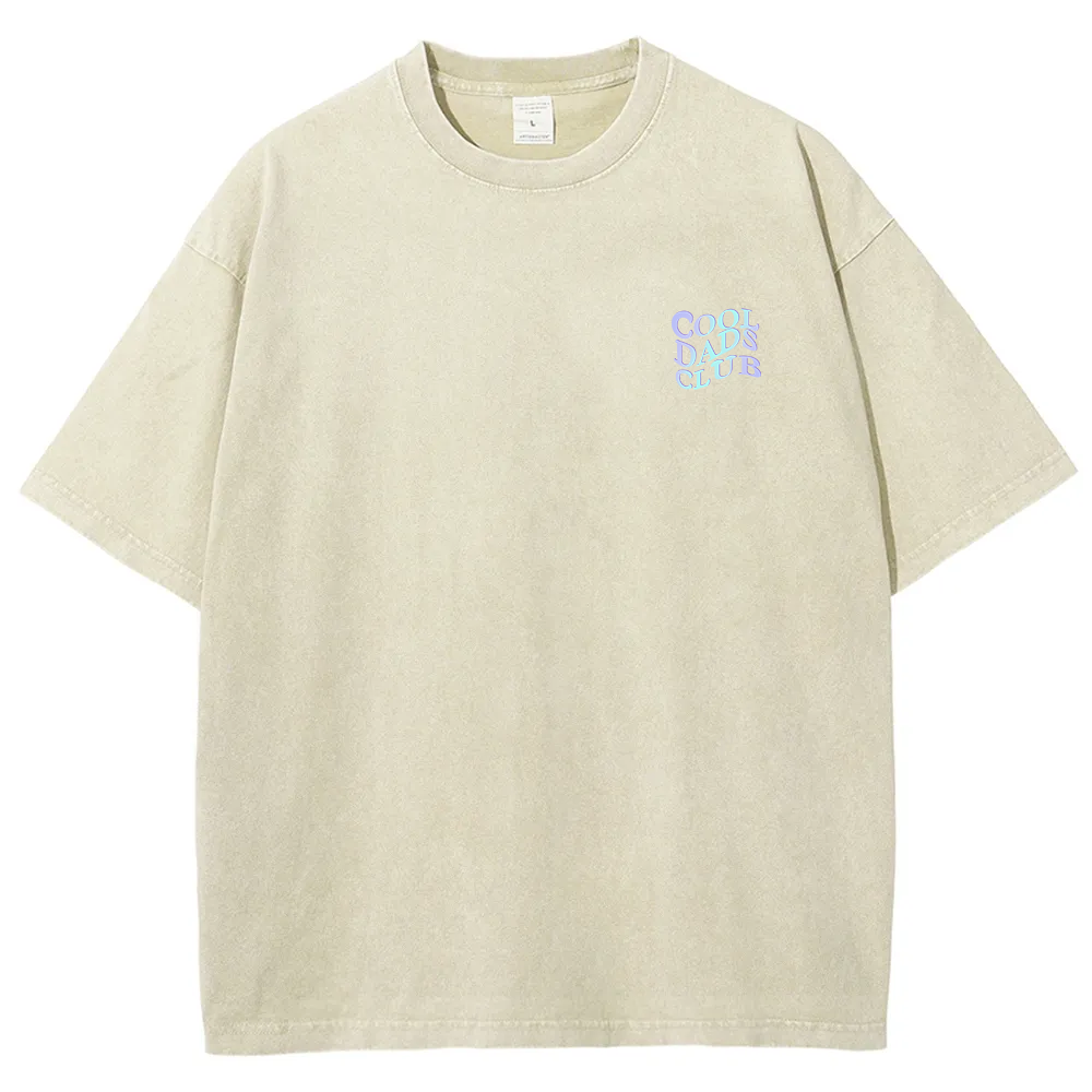 Cool Dads Club Snowflake Vintage Cotton T-Shirt