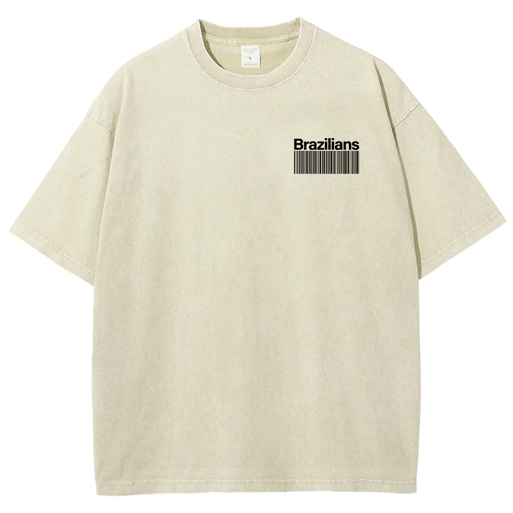 Brazilians Unisex Fit  Washed T-Shirt