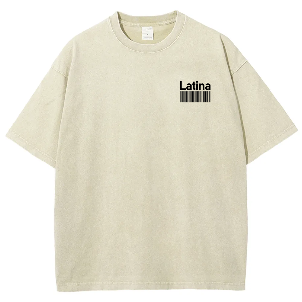 Latina Unisex Fit  Washed T-Shirt