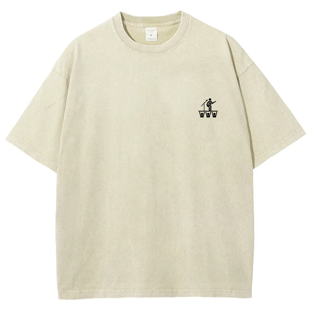 Festival Goer Custom Unisex Fit Washed T-Shirt