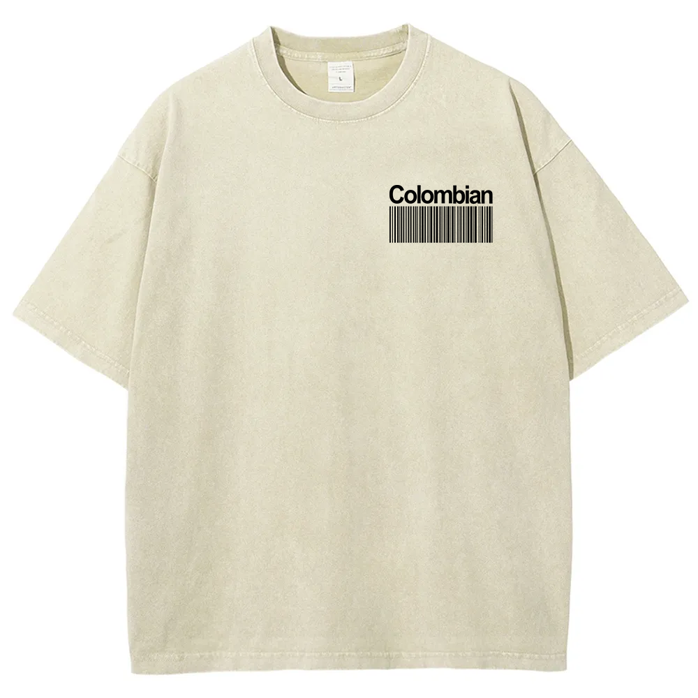 Colombian Unisex Fit  Washed T-Shirt