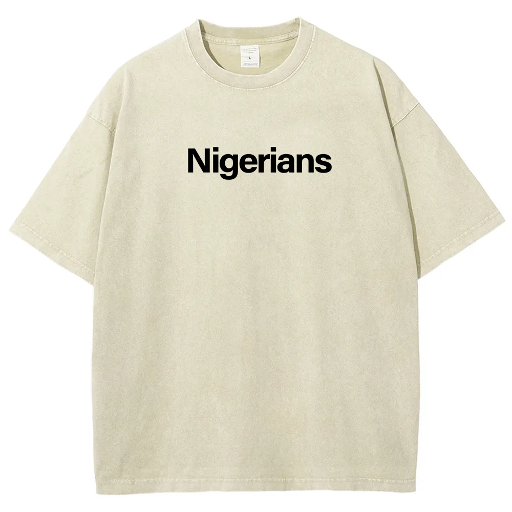 Nigerians Unisex Fit  Washed T-Shirt