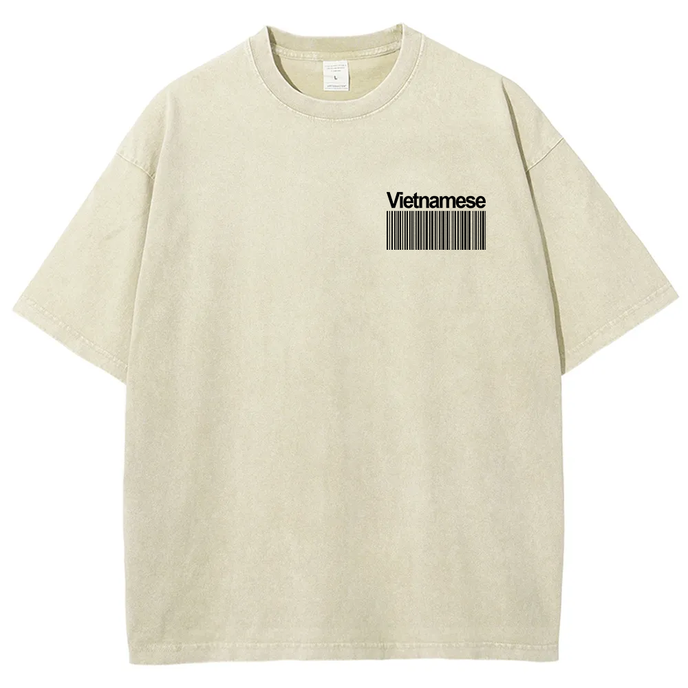 Vietnamese Unisex Fit  Washed T-Shirt