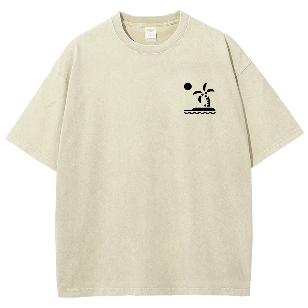 Caribbean Unisex Fit  Washed T-Shirt
