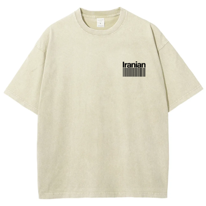 Iranian Unisex Fit  Washed T-Shirt