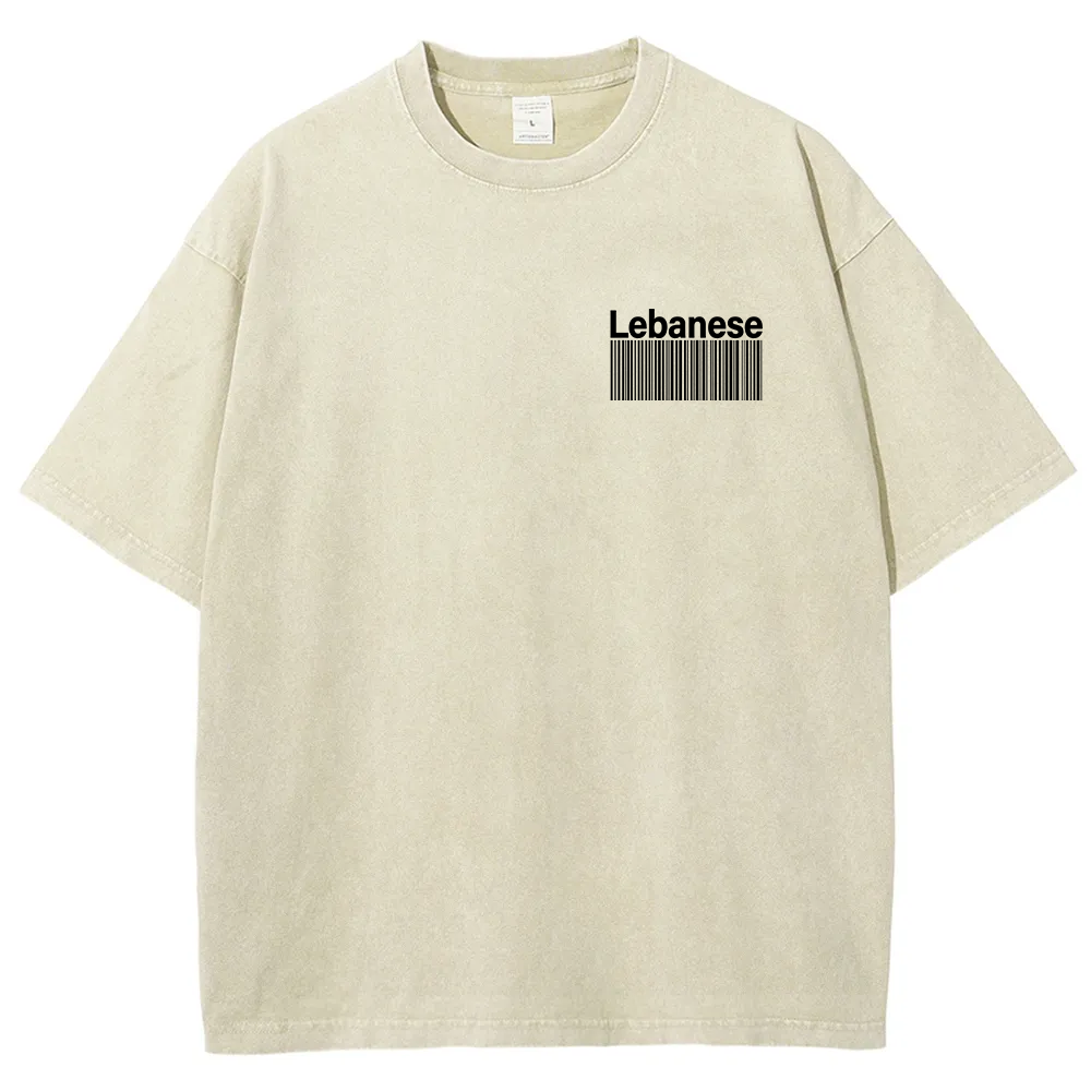Lebanese Unisex Fit  Washed T-Shirt